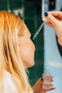 Chemical exfoliation can come in the form of serums