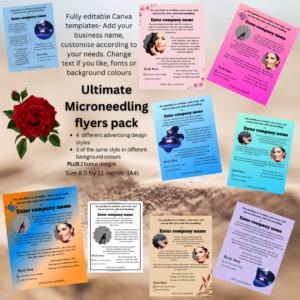 Photo Microneedling Size 8.5 by 11 inches 1