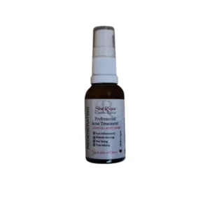 Acne Treatment Night Gel Moisturiser contains actives to target the acne forming pathways.
