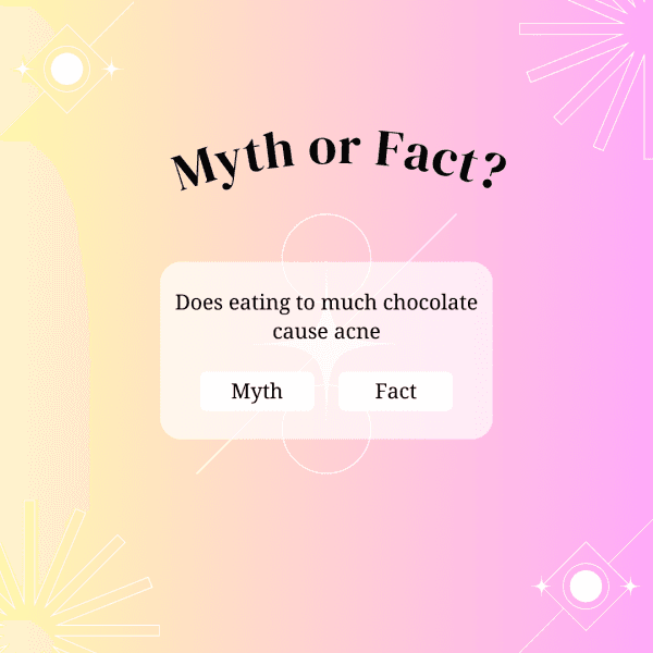 Pink Orange Gradient Aesthetic Myth Or Fact Instagram Post