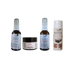 Tough Pigmentation and Melasma Combo with Pigmentation Day Serum, Pigmentation Night Serum, Melanin Breaker and Barrier Repair Cream