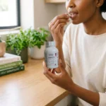 Brighten Up Glutathione Caps: 1000mg L-Glutathione + Vitamin C bottle for pigment management.