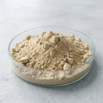 Mulberry Root Extract (White Mulberry) 10:1 Powder. Fine brownish-yellow White Mulberry Root 10:1 extract powder for professional skincare formulation.