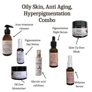 Oily Skin Anti Aging Hyperpigmentation Combo 2