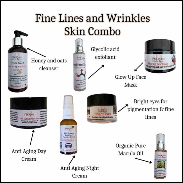 Fine Lines and Wrinkles Skin Combo 3