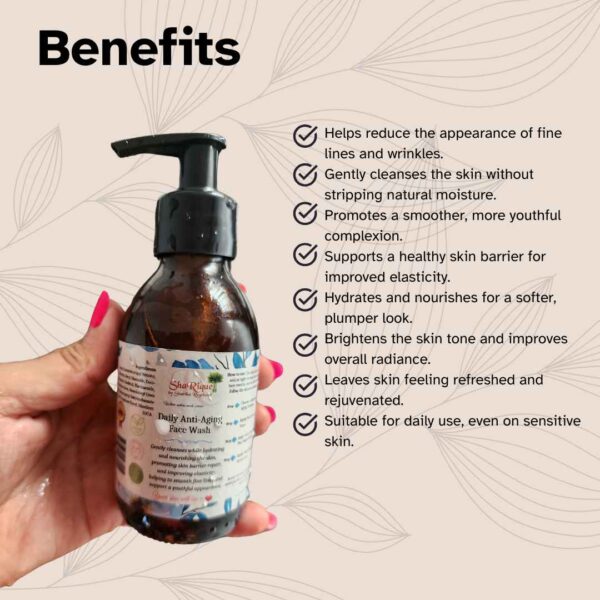 Daily Anti- Aging Face Wash Benefits