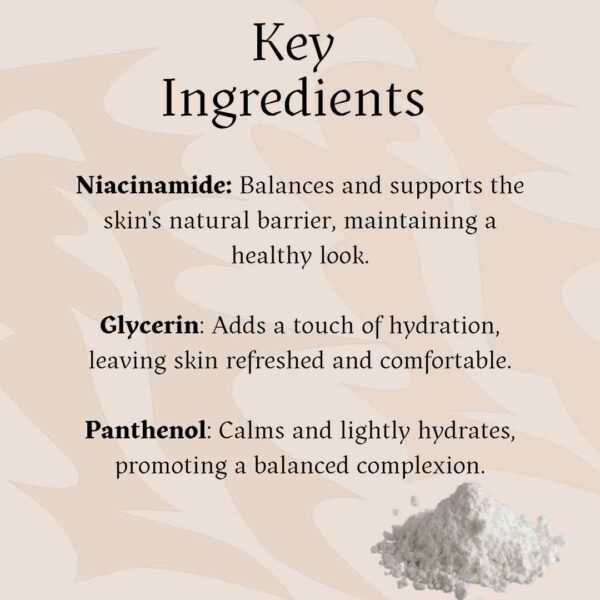 Daily Normal Skin Toner key ingredients