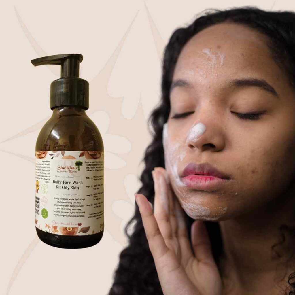 Daily Oily Skin face wash texture