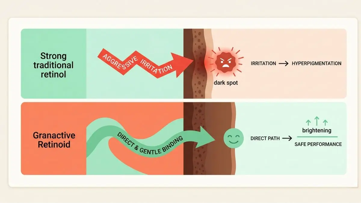 Granactive Retinoid vs Retinol: Which is Safer for SA Skin?