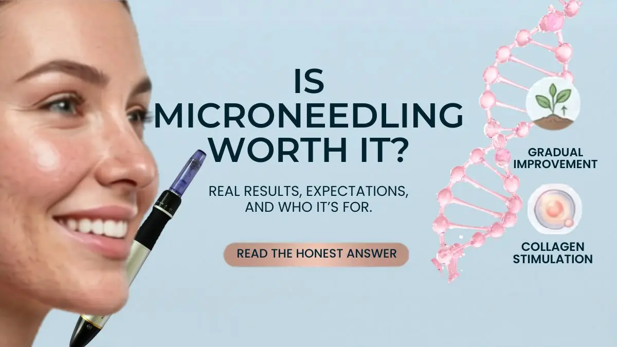 Is Microneedling Worth It? Maybe it is maybe it isn't