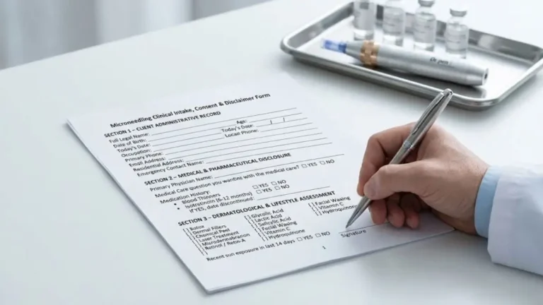 Microneedling Intake Form