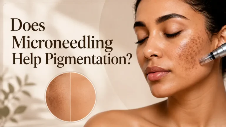 Does Microneedling Help Pigmentation? or does it worsen pigmentation.