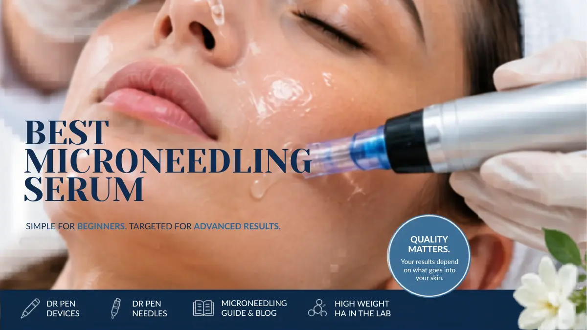 Best Microneedling Serum is what you need when you do microneedling.