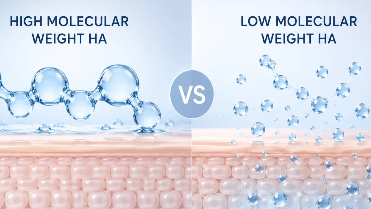 High Molecular Weight Hyaluronic Acid vs Low