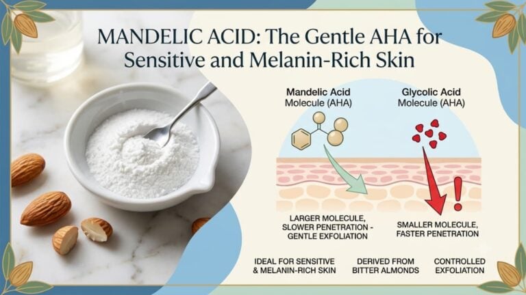 Mandelic Acid Powder for skincare formulation