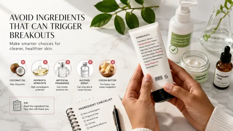 Top Worst Ingredients for Acne Prone Skin