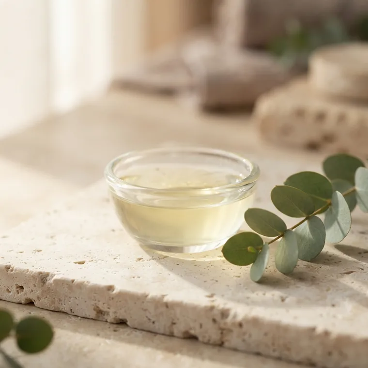 Ceramide skincare active shown as a light-yellow liquid, the barrier lipid in the post-treatment barrier repair moisturiser