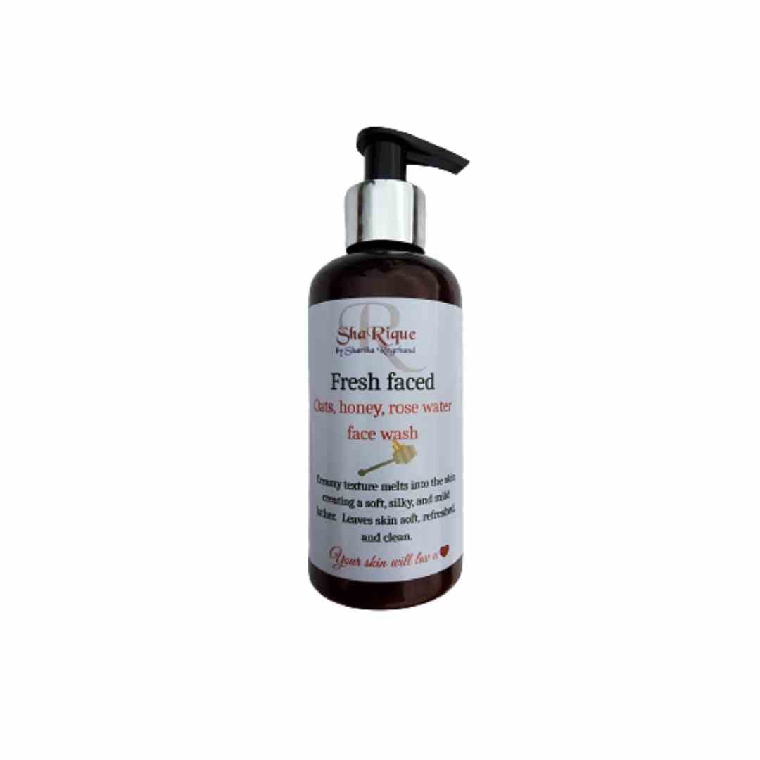 Honey, Oats and Rose Water Gentle Cleanser